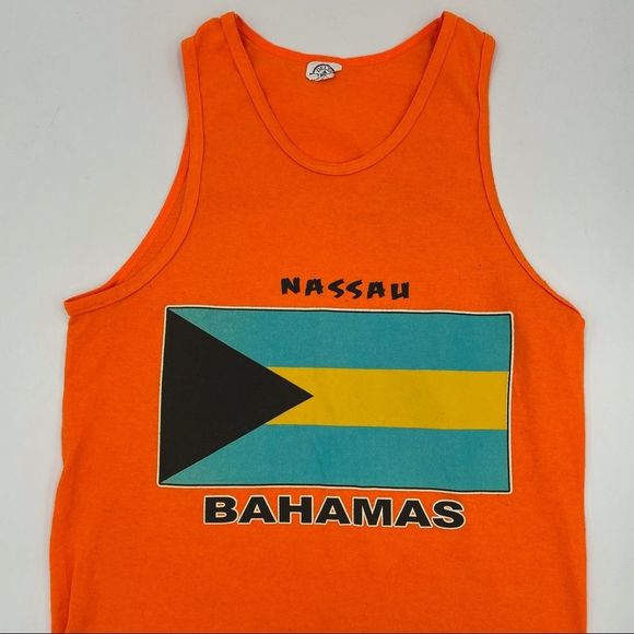 Bahamas Women’s Tan Top, Small. - Picture 2 of 4
